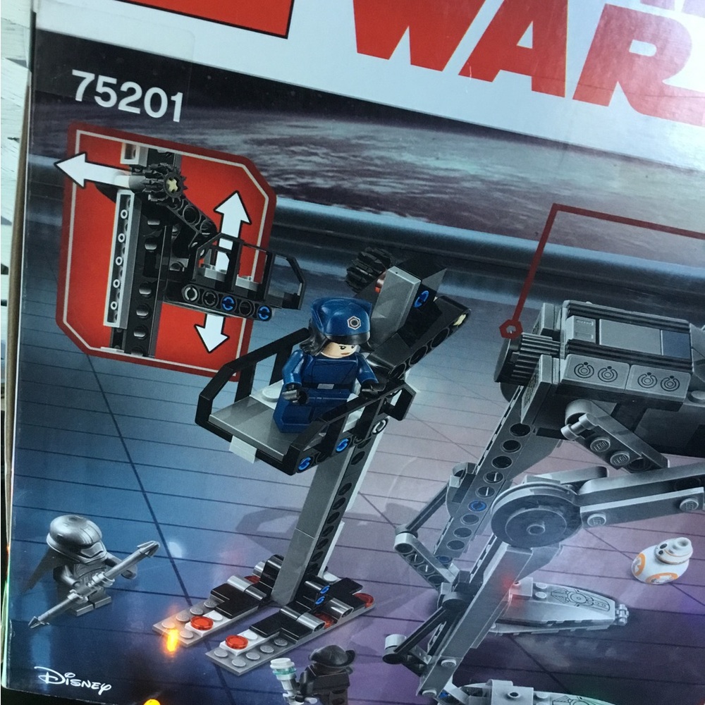 Lego Star Wars 1st Order AT ST 75201 New with slight creases on box - Picture 12 of 16